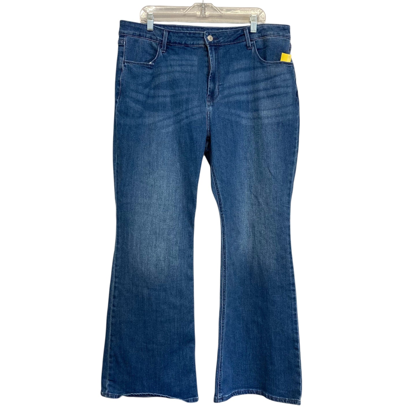 Jeans Flared By Old Navy In Blue Denim, Size:18