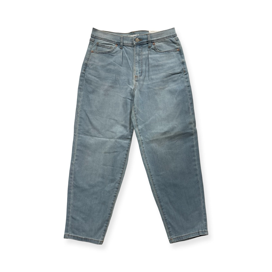 Jeans Boyfriend By Sonoma In Blue Denim, Size:6