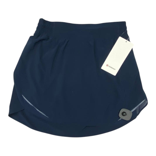 Athletic Skort By Lululemon In Navy, Size:8