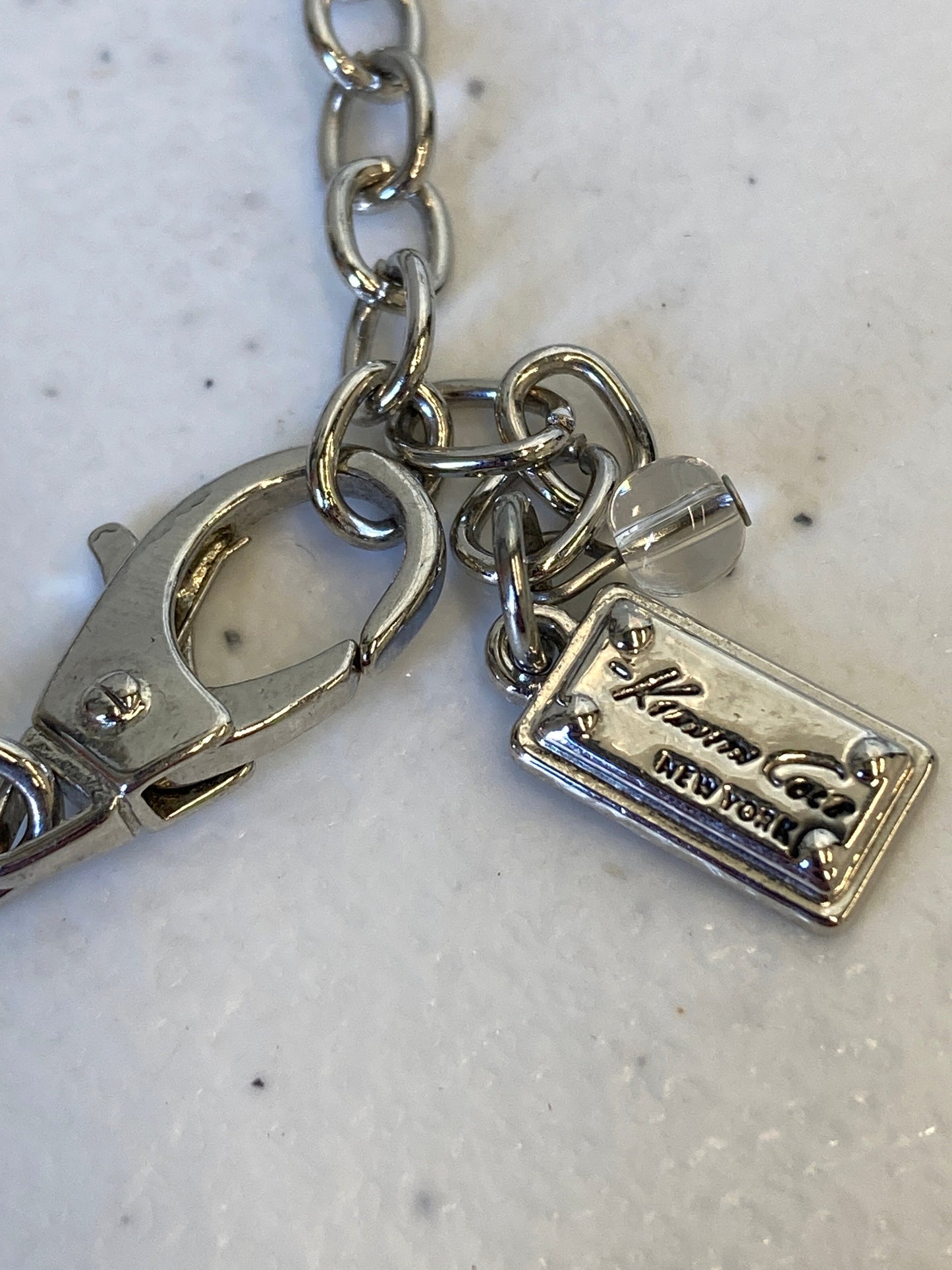 Necklace Layered By Kenneth Cole In Grey & Silver
