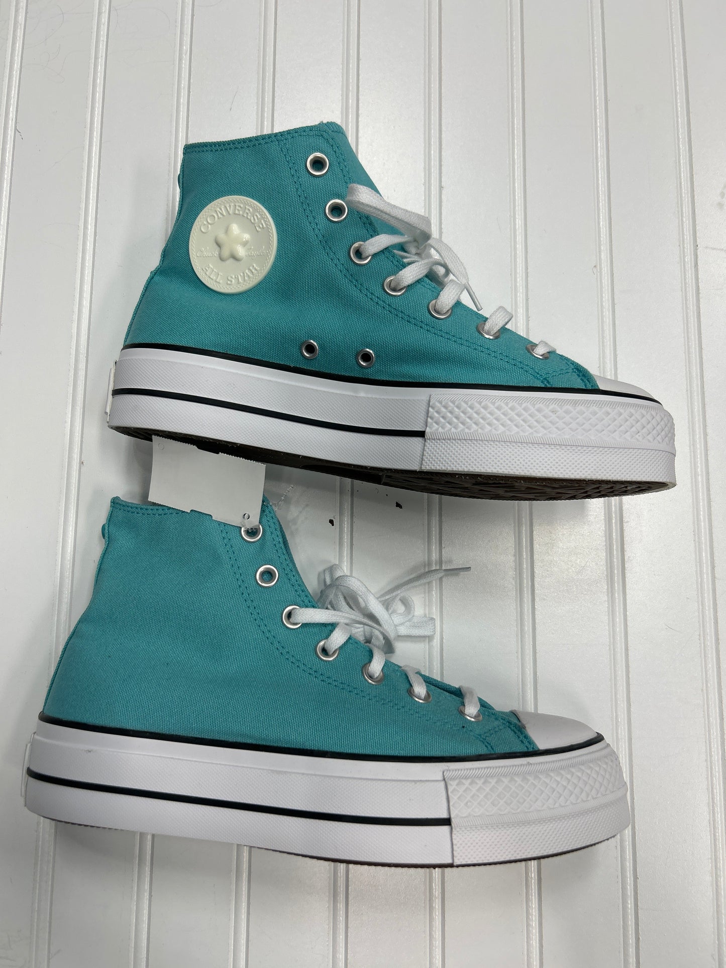 Shoes Sneakers Platform By Converse In Blue, Size:8.5