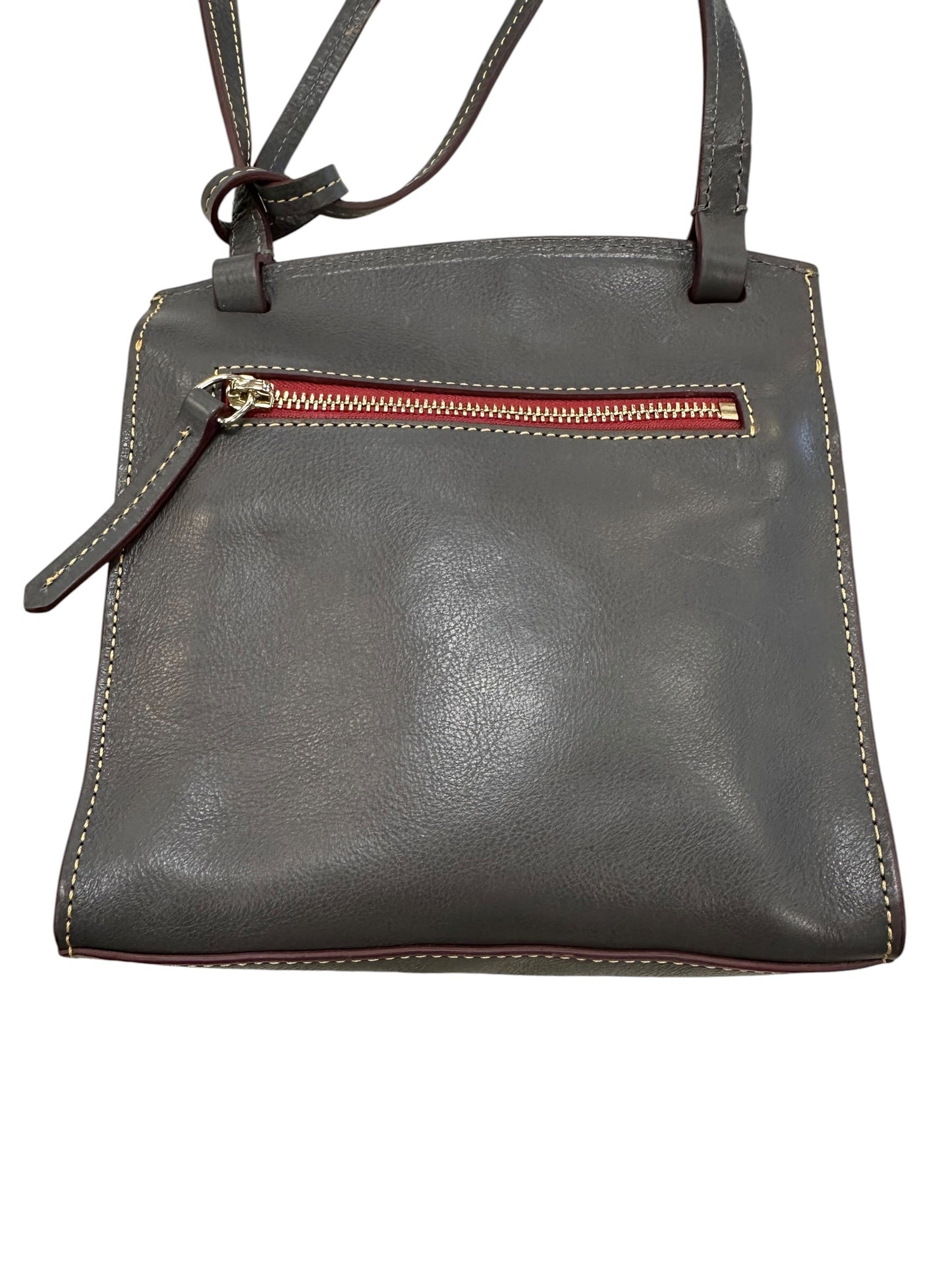 Crossbody Designer By Dooney And Bourke In Grey, Size:Medium