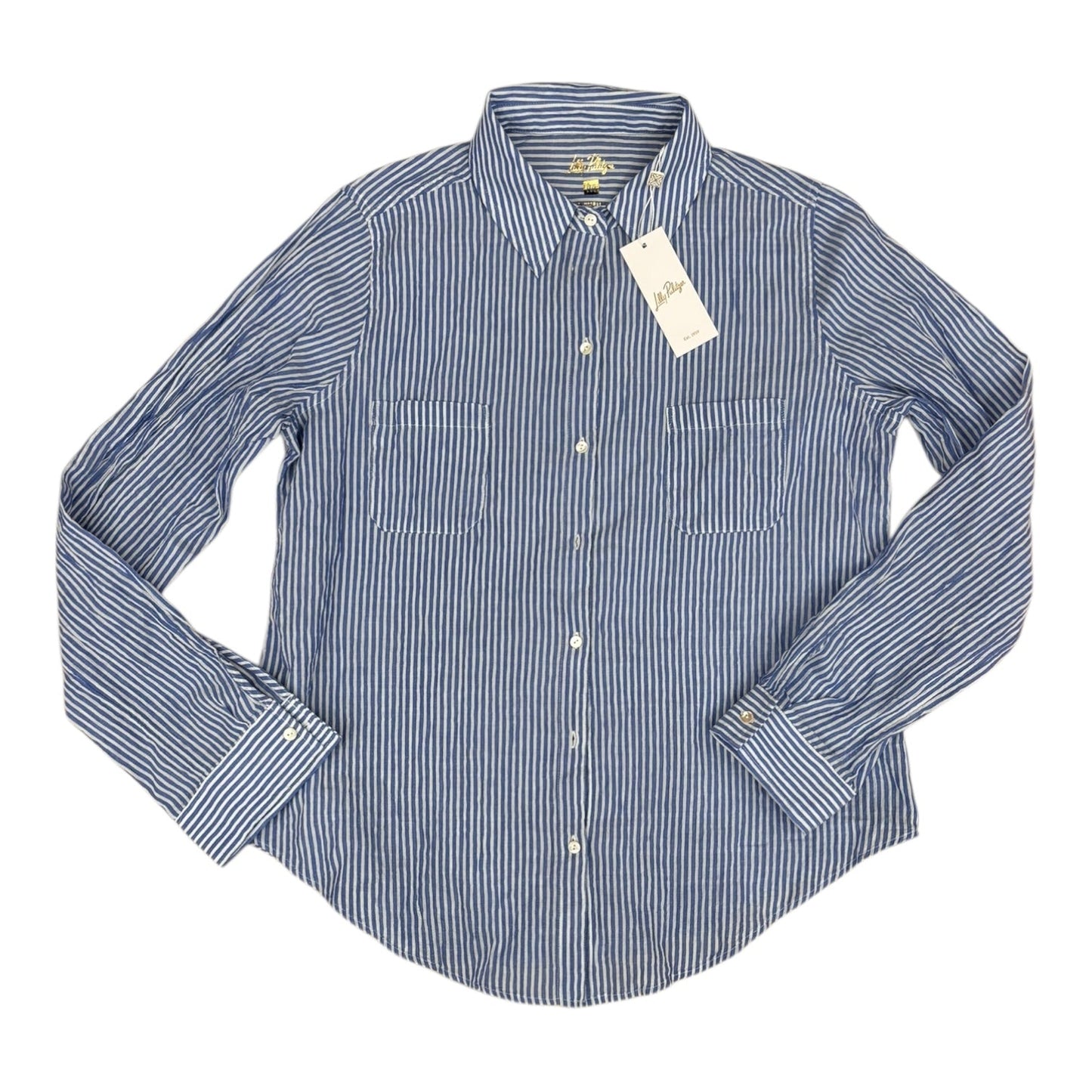 Top Ls Designer By Lilly Pulitzer In Striped Pattern, Size:M