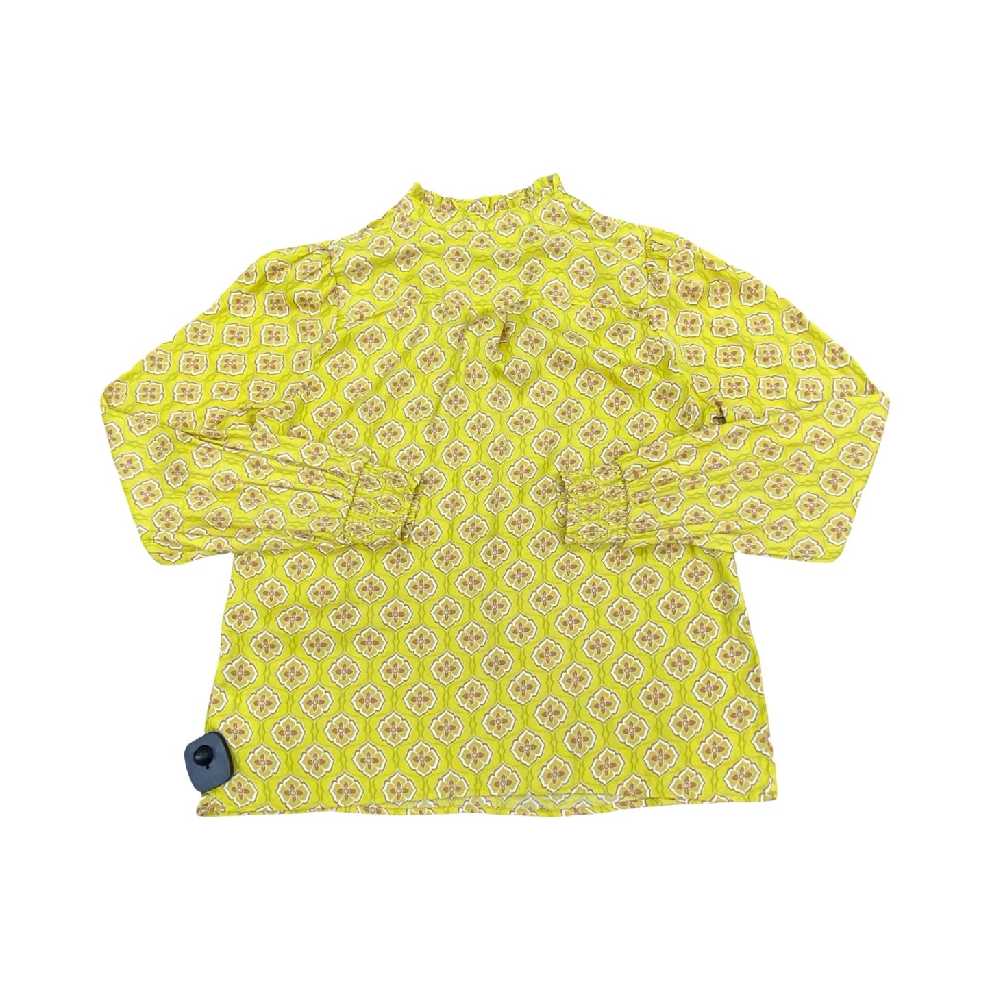 Top Ls By Rachel Zoe In Brown & Yellow, Size:Xs