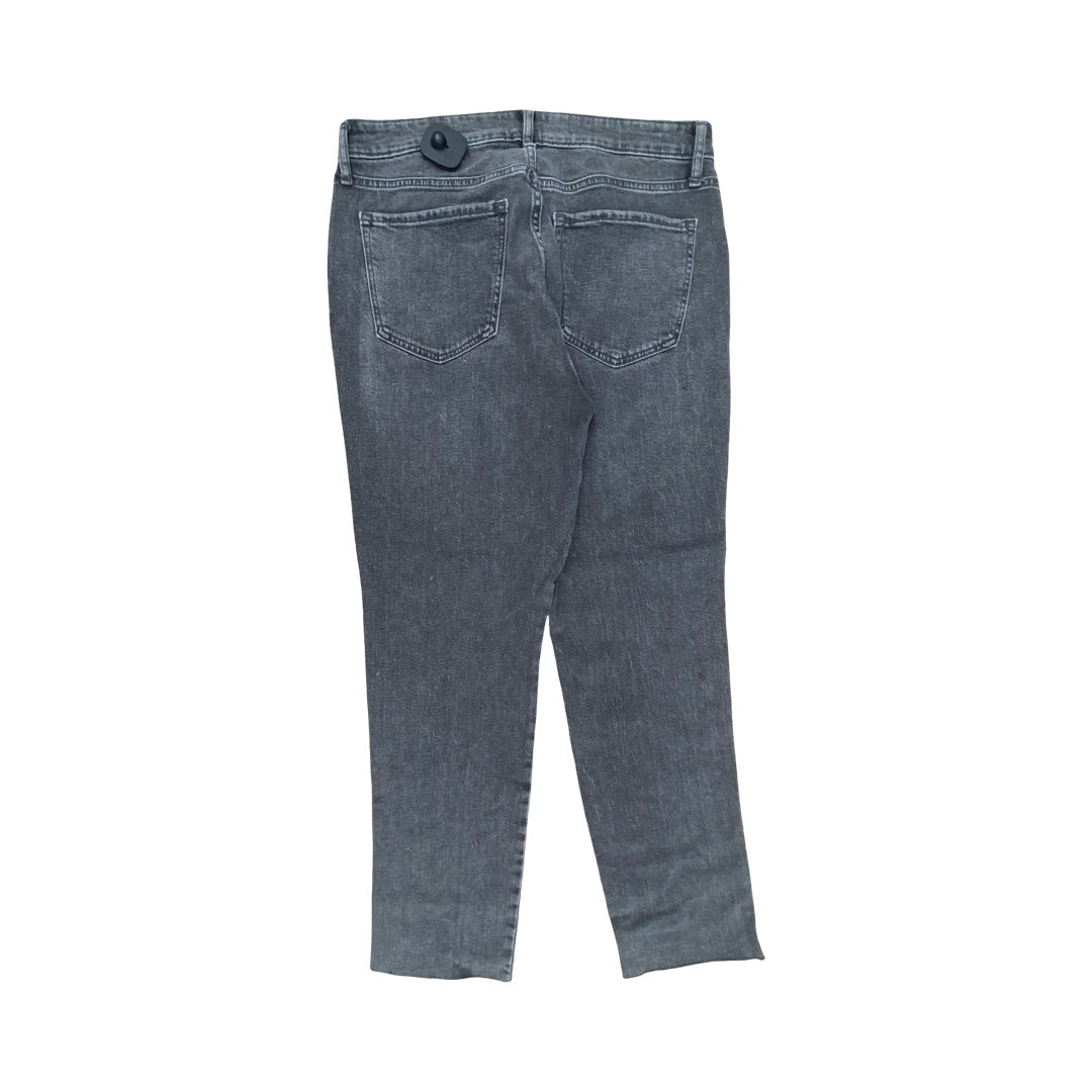 Jeans Straight By Old Navy In Black Denim, Size:12