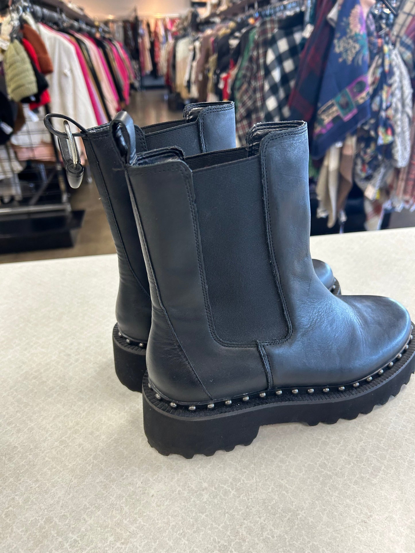 BOOTS ANKLE FLATS by VINCE CAMUTO In BLACK, Size: 8.5