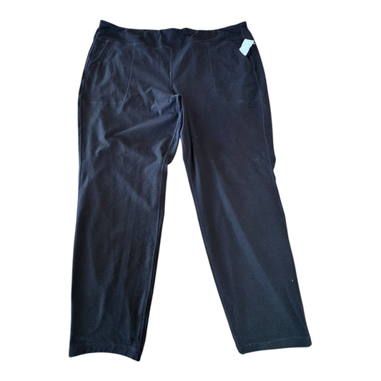 Athletic Leggings By Duluth Trading In Black, Size:3X