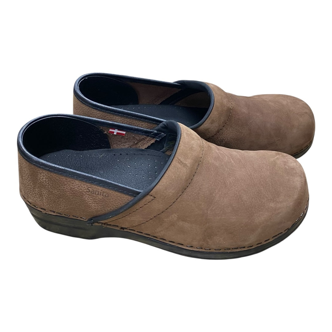 Shoes Flats By Sanita In Brown, Size:10.5