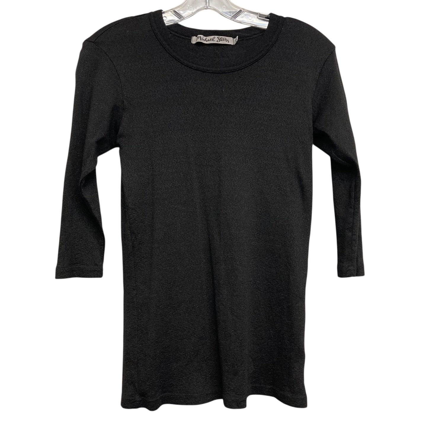 Top Ls Basic By Michael Stars In Black, Size:Osfm