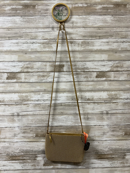 Crossbody By Clothes Mentor In Gold, Size:Small