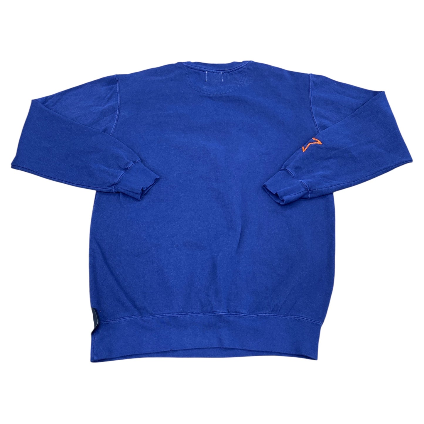 Sweatshirt Crewneck By Sew Kitschy In Blue & Orange, Size:S