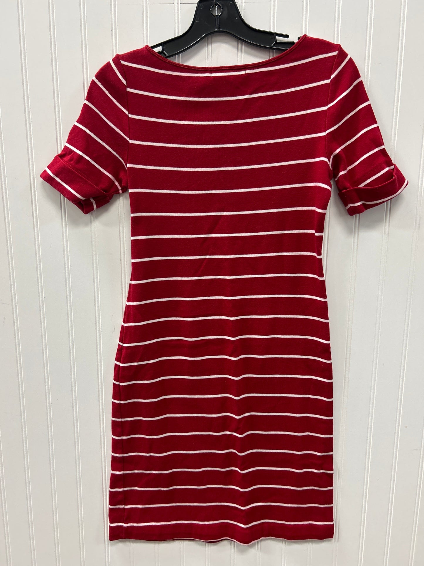 Dress Casual Midi By Ralph Lauren In Red, Size:S