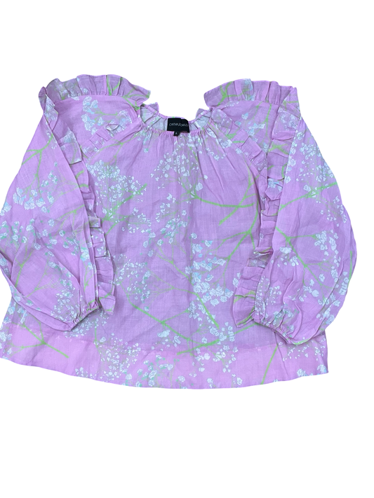 Top Ls By Cynthia Rowley In Pink, Size:L