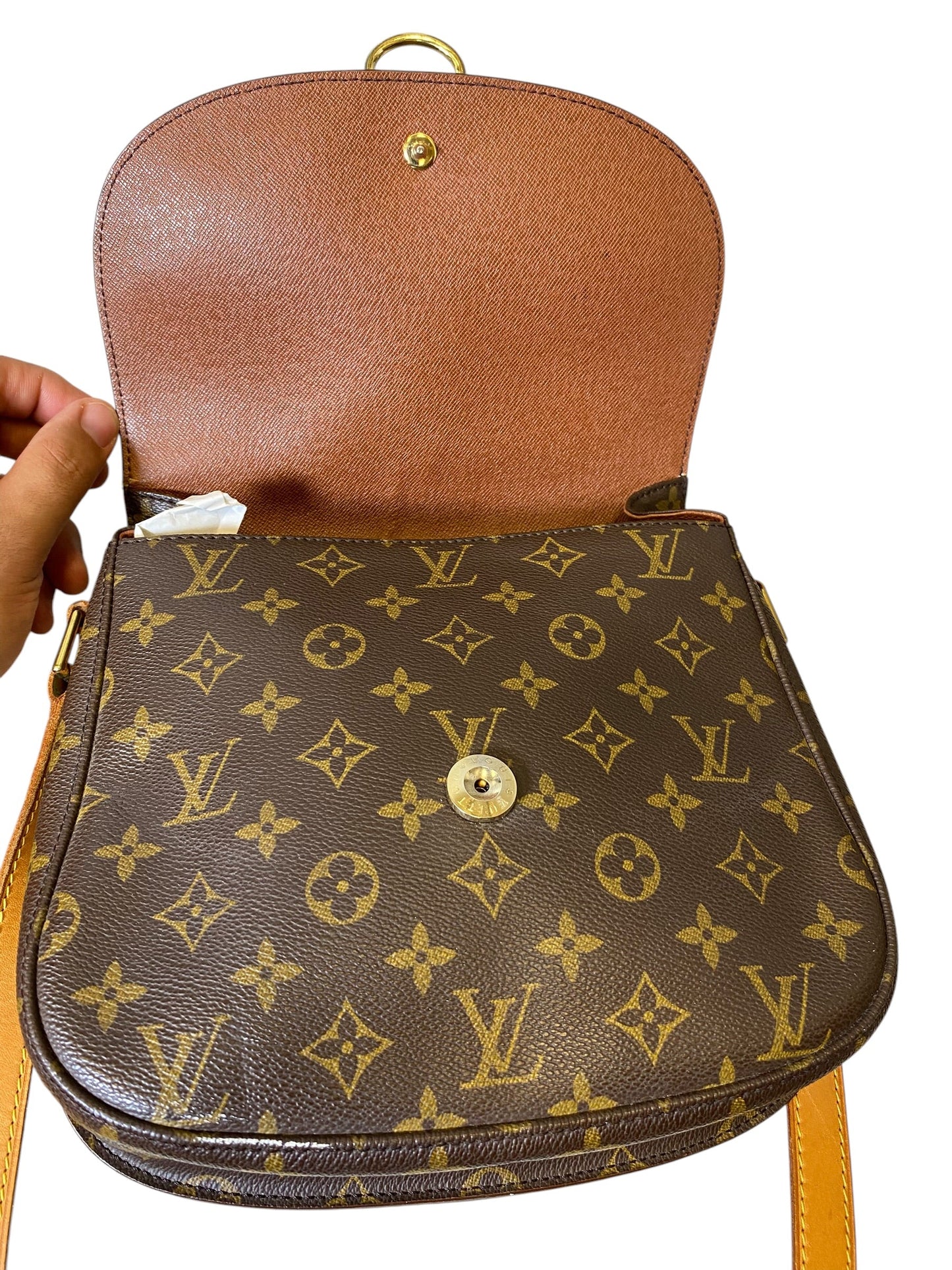 Crossbody Luxury Designer By Louis Vuitton, Size: Medium