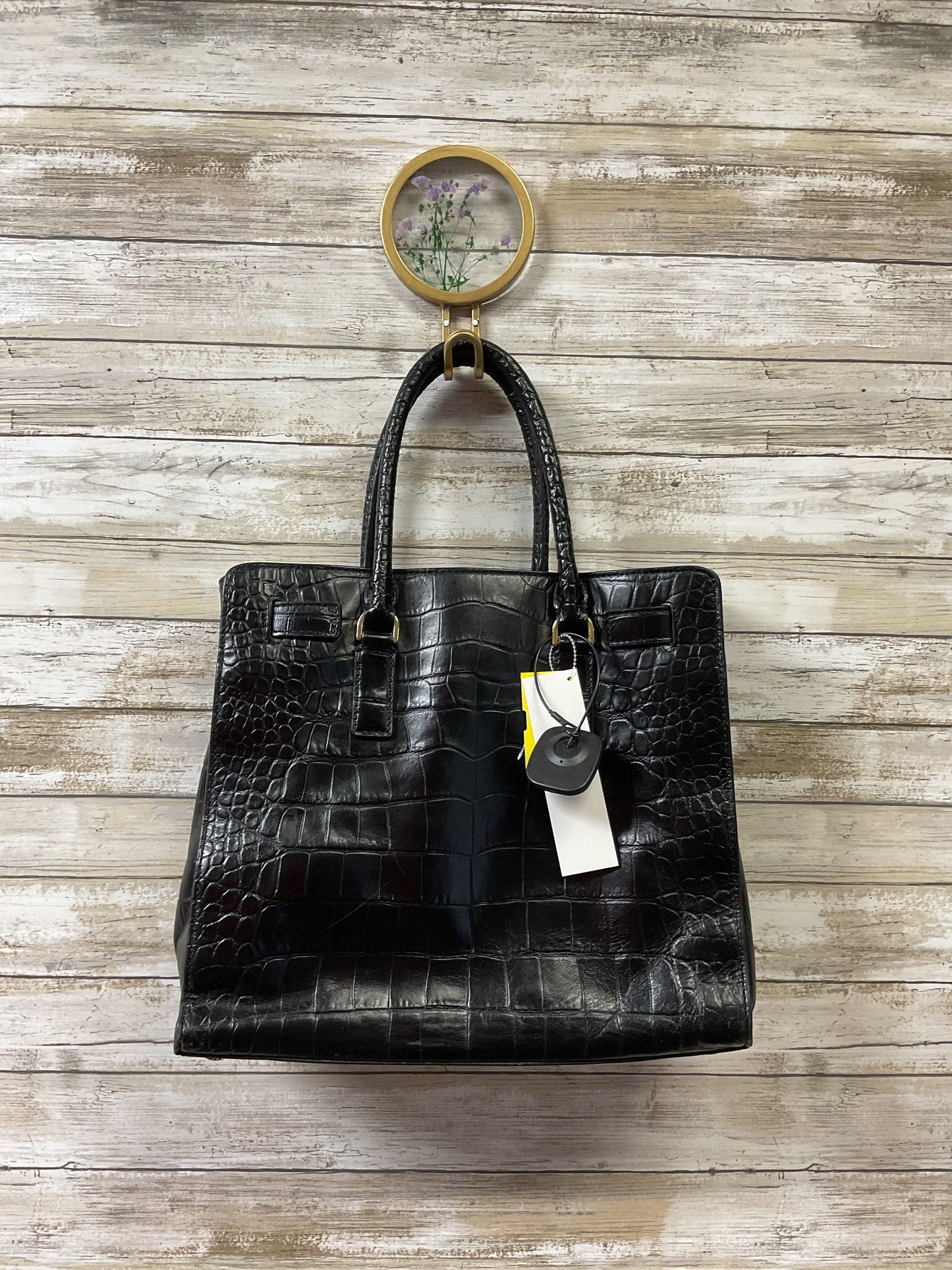 Handbag Designer By Michael Kors In Black, Size:Medium