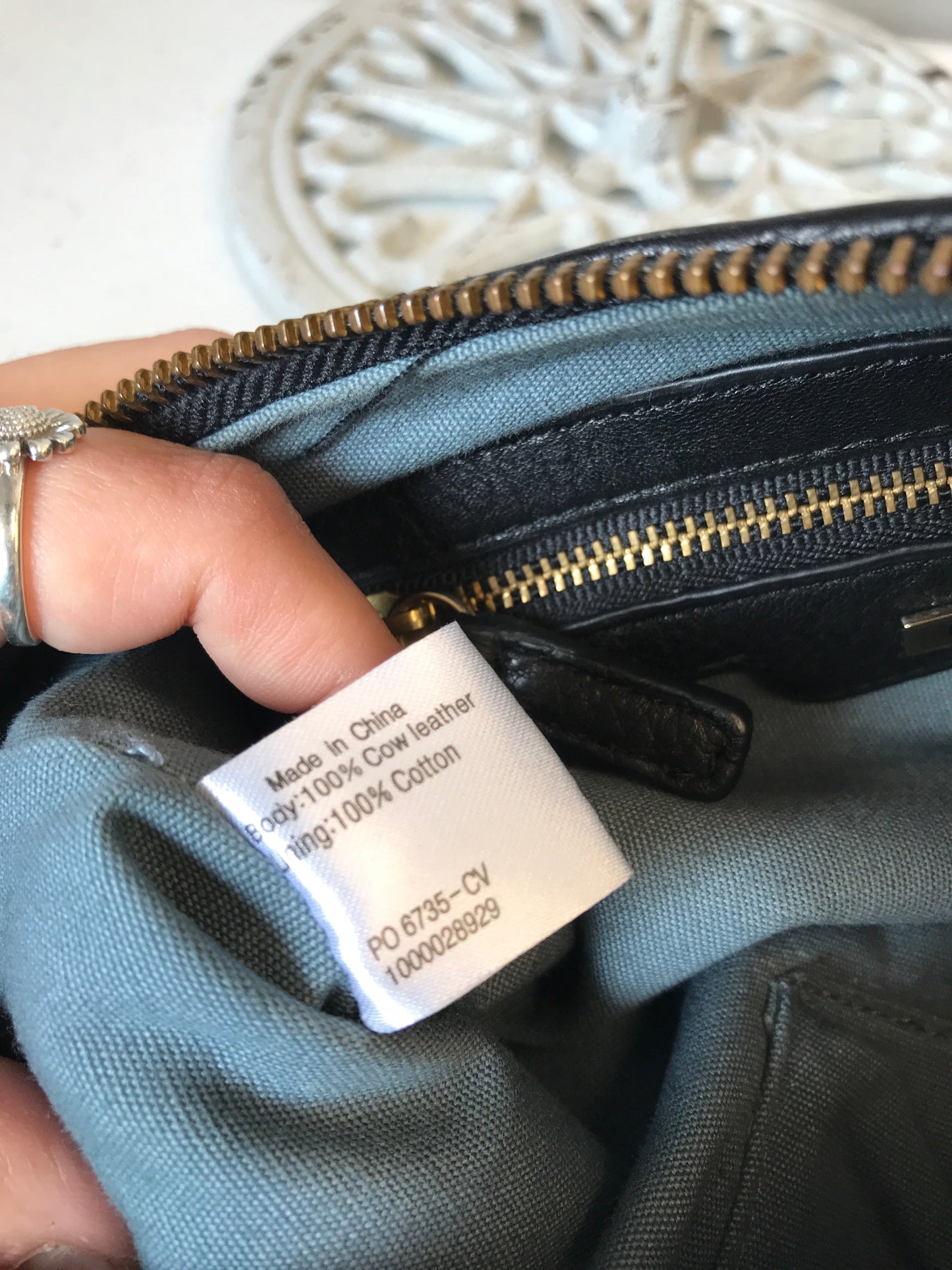 Crossbody Leather By Elliot Lucca In Black, Size:Small