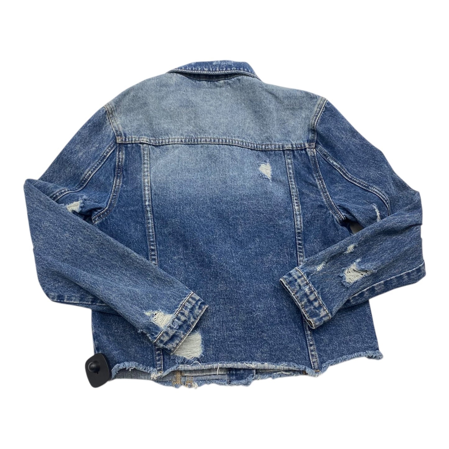 Jacket Denim By Vervet In Blue Denim, Size:S