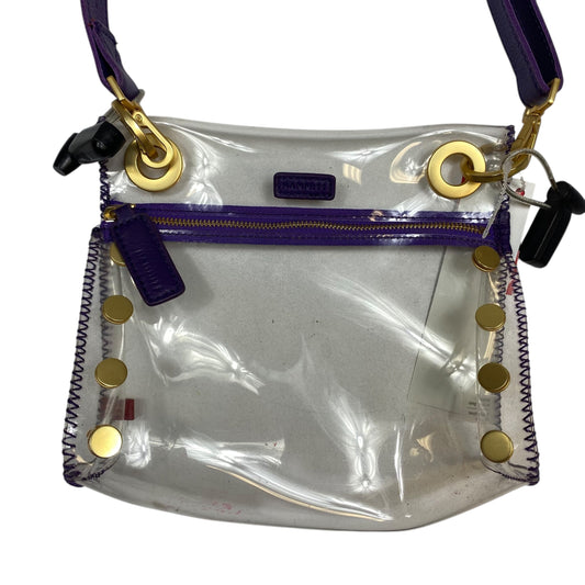 Crossbody Designer By Hammitt In Purple, Size:Small