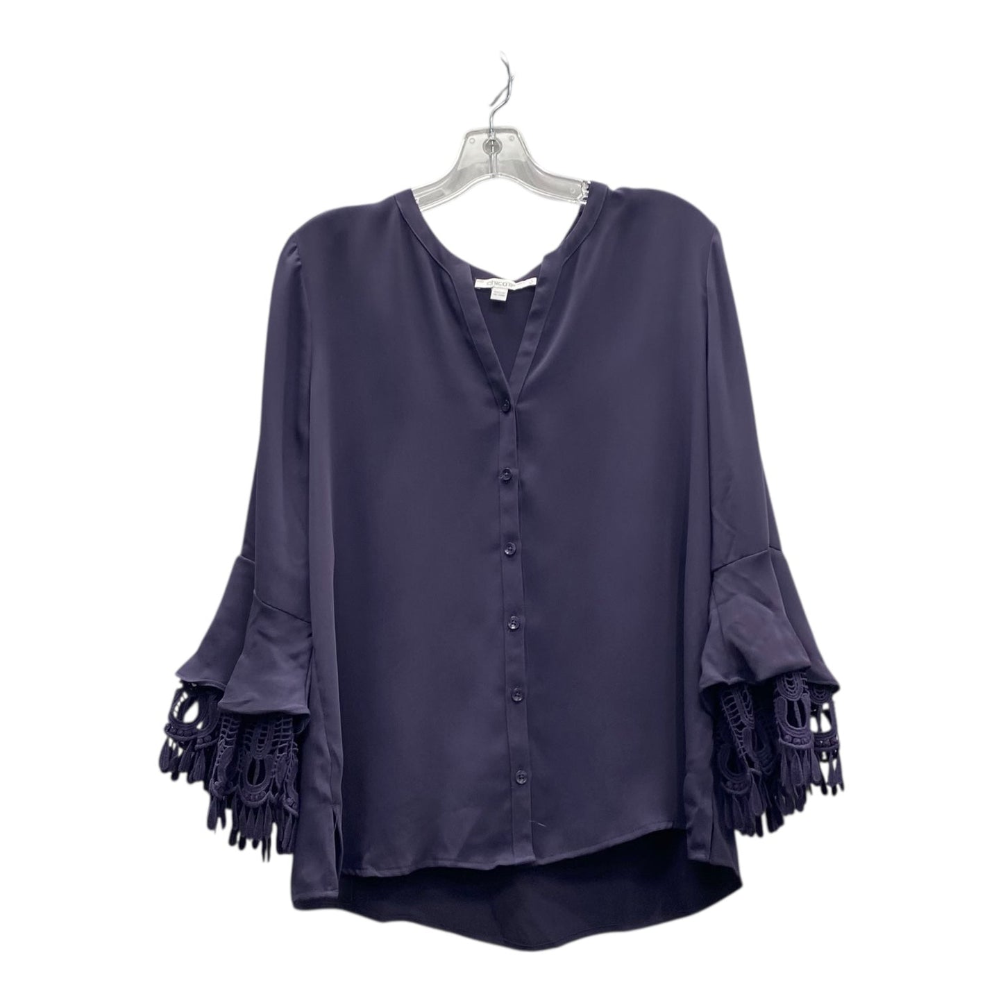 Top Ls By Chicos In Purple, Size:L
