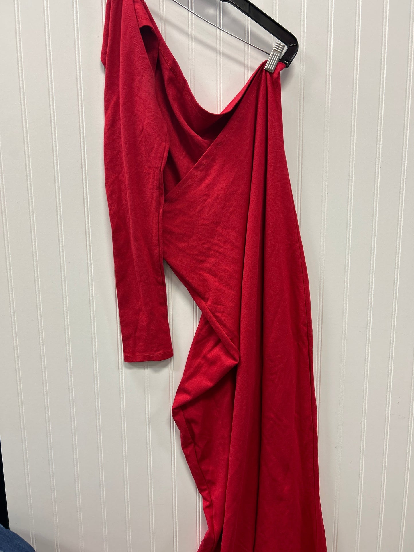 Dress Casual Maxi By Cmc In Red, Size:Xl