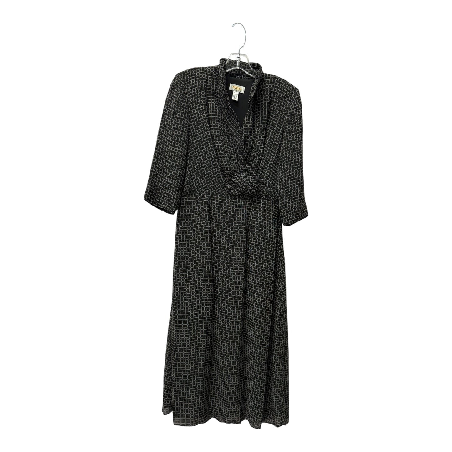 Dress Casual Midi By Talbots In Black, Size:S