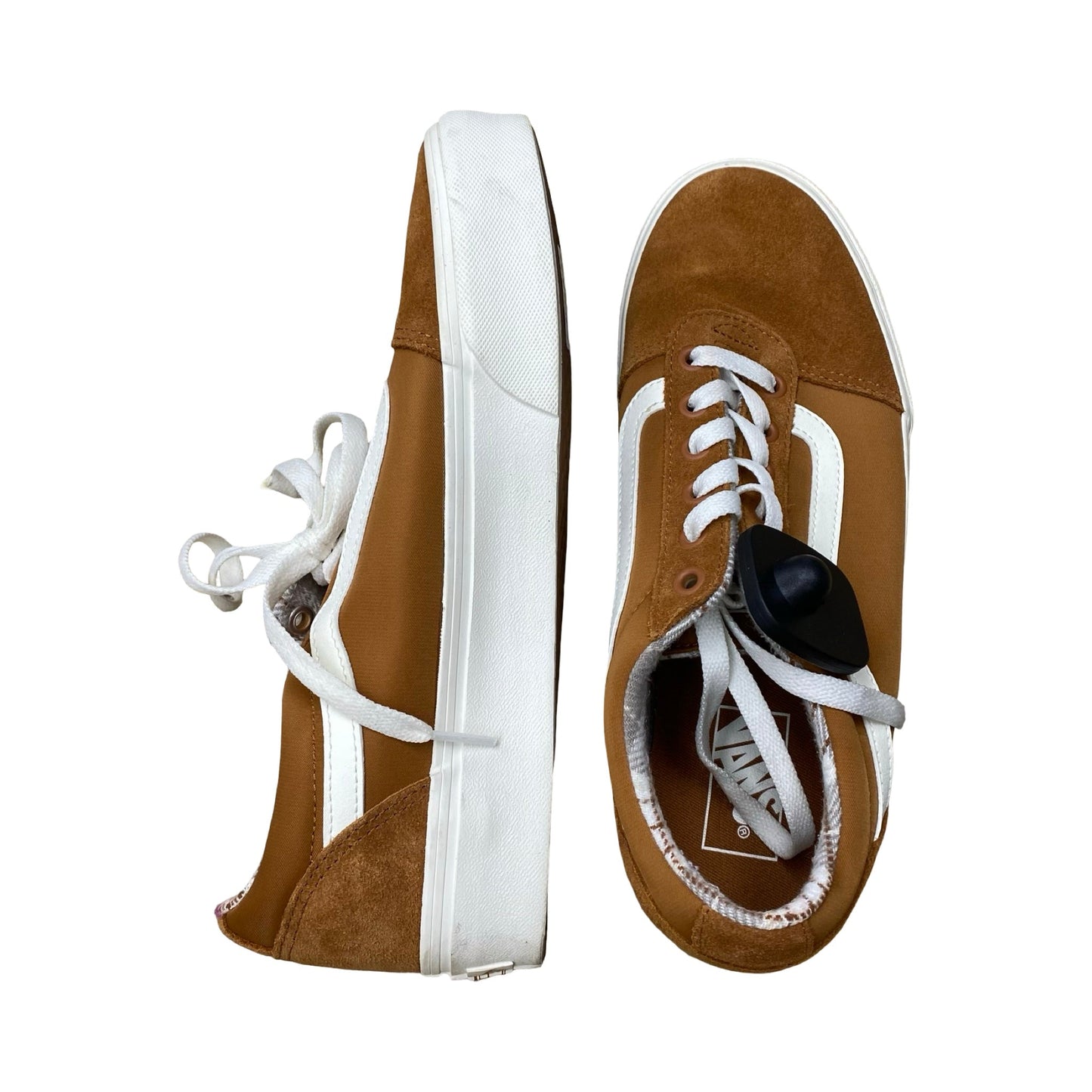 Shoes Sneakers By Vans In Brown, Size:10