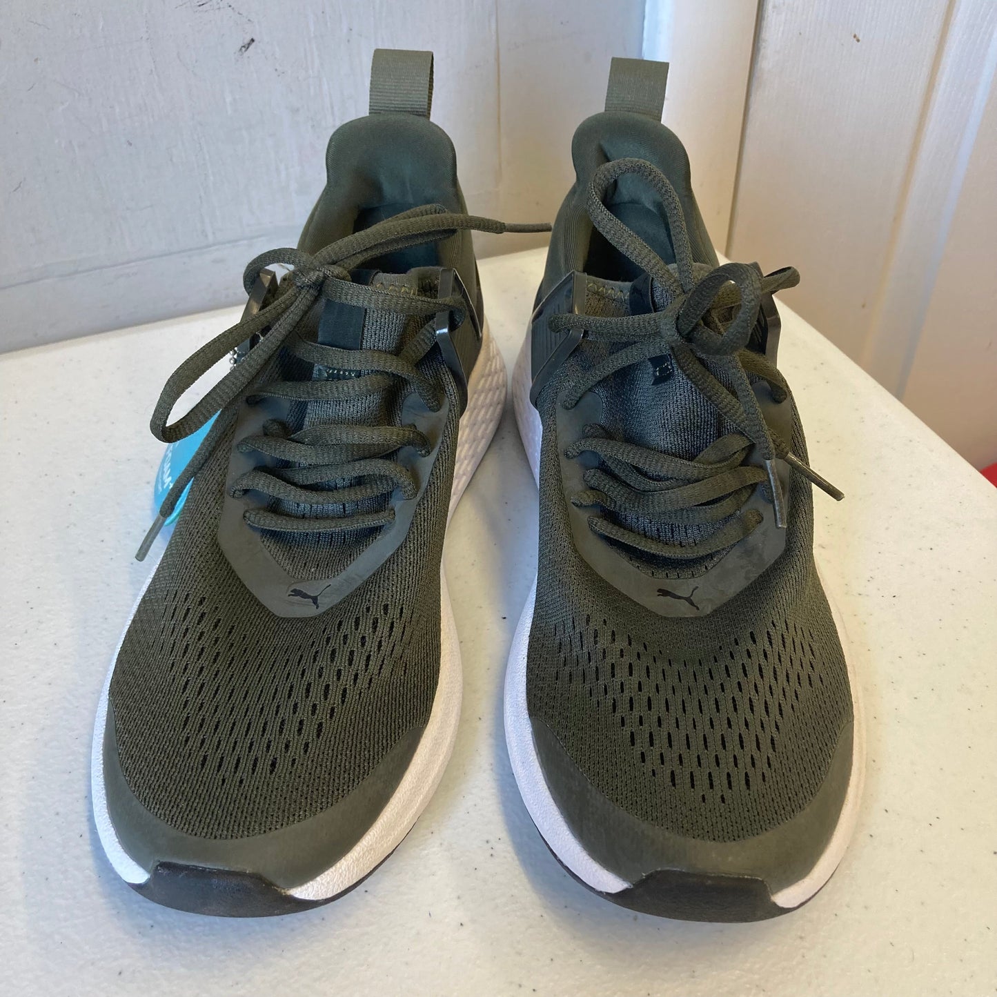 Shoes Athletic By Puma In Green, Size:6.5