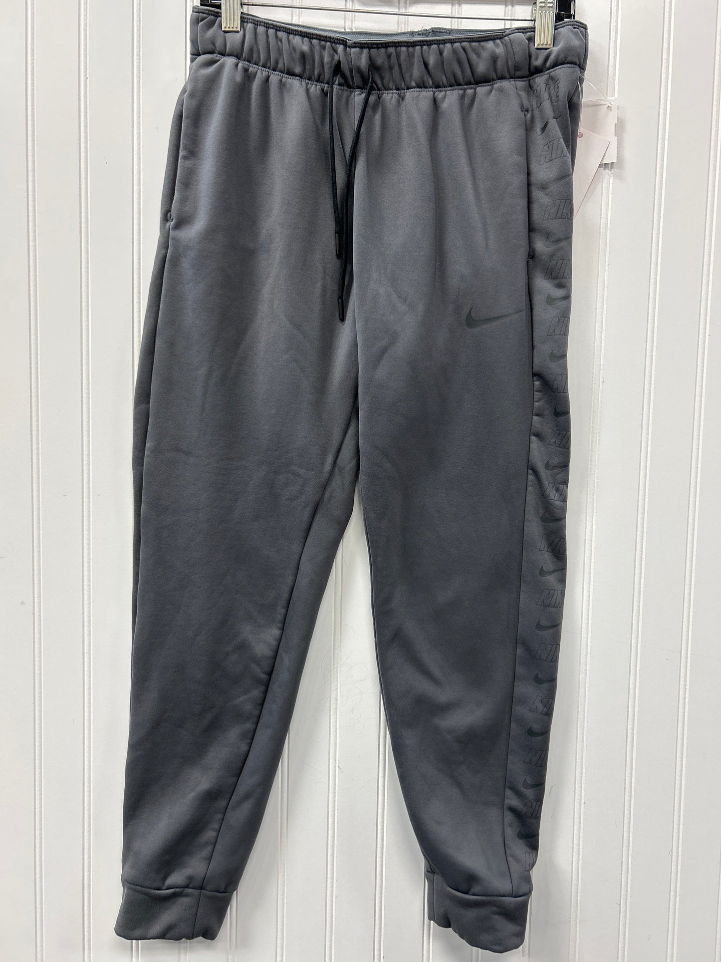 Athletic Pants By Nike Apparel In Grey, Size:M