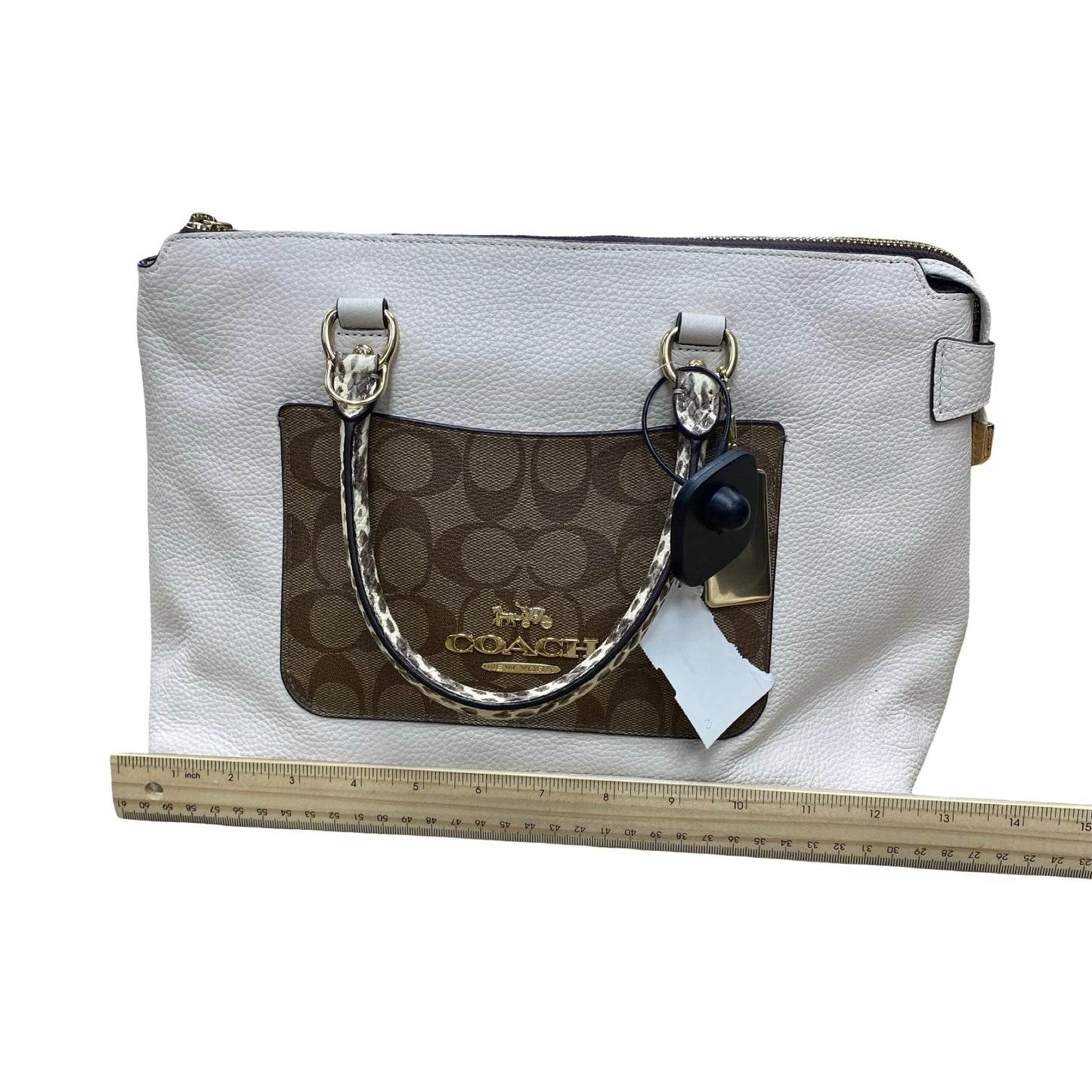 Handbag Designer By Coach In Multi, Size:Medium