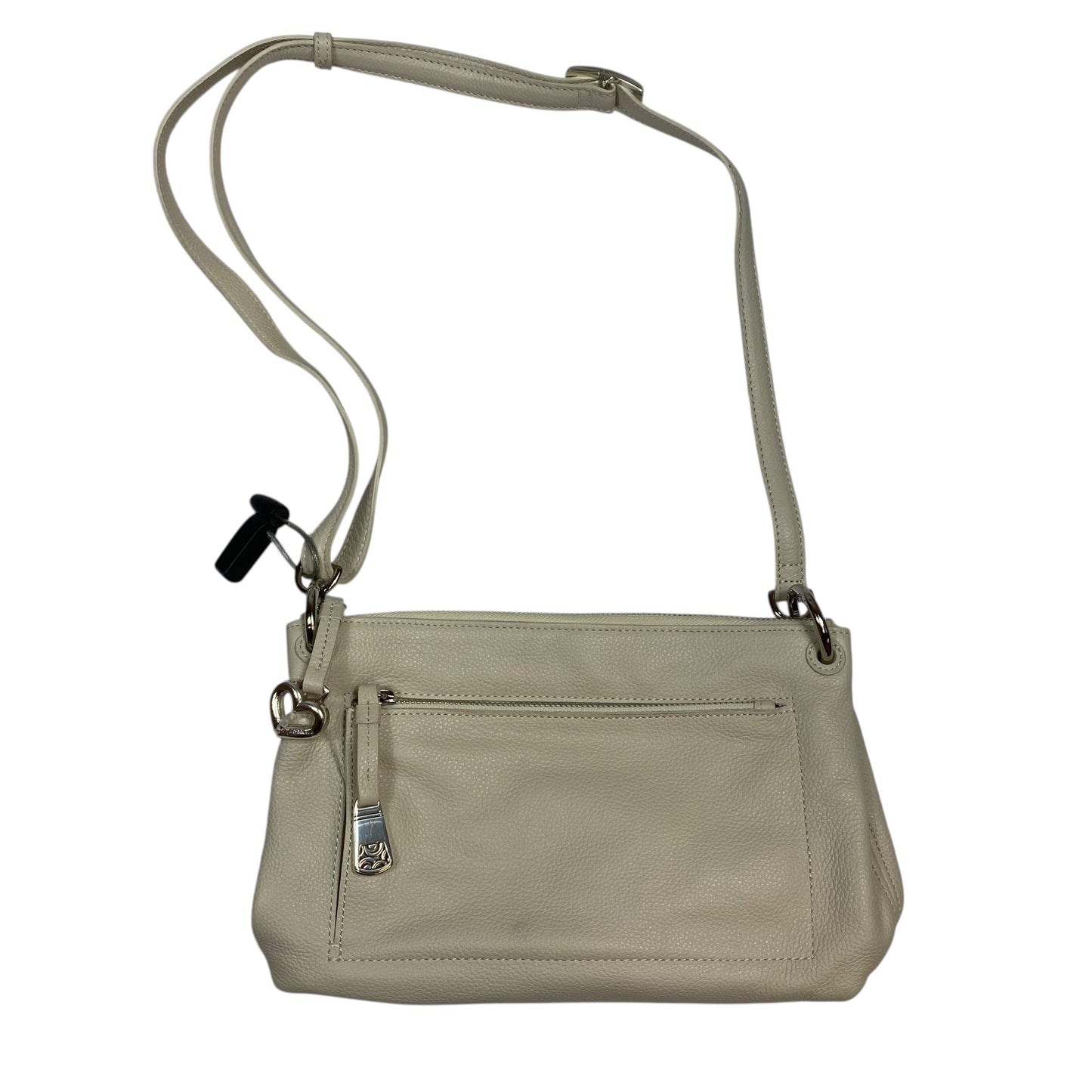 Crossbody Designer By Brighton In Cream, Size:Small