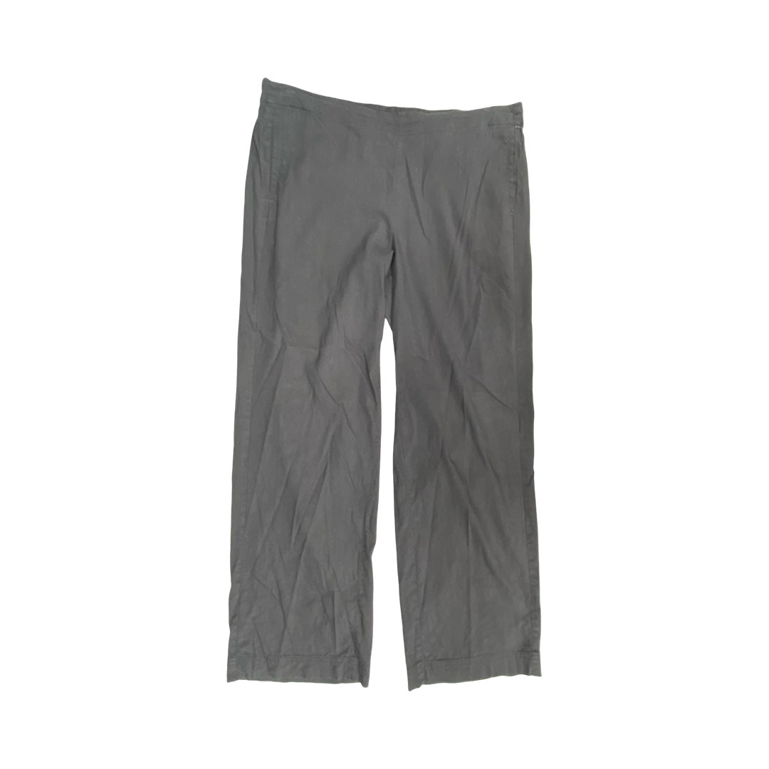 Pants Linen By J. Jill In Grey, Size:16