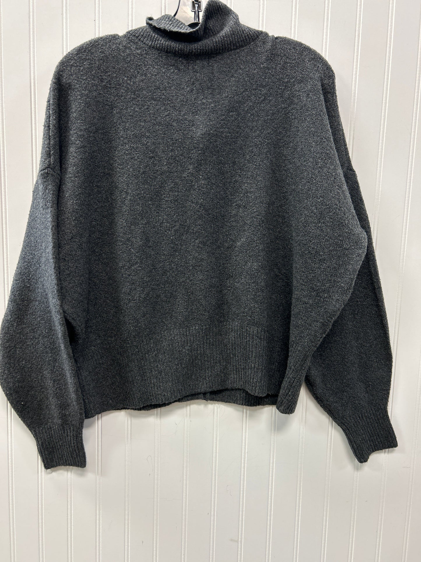 Sweater Cardigan By A New Day In Grey, Size:1X