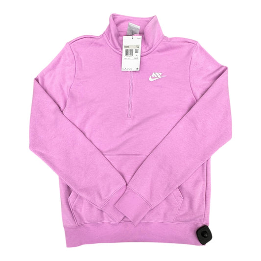 Athletic Sweatshirt Collar By Nike In Pink, Size:Xs
