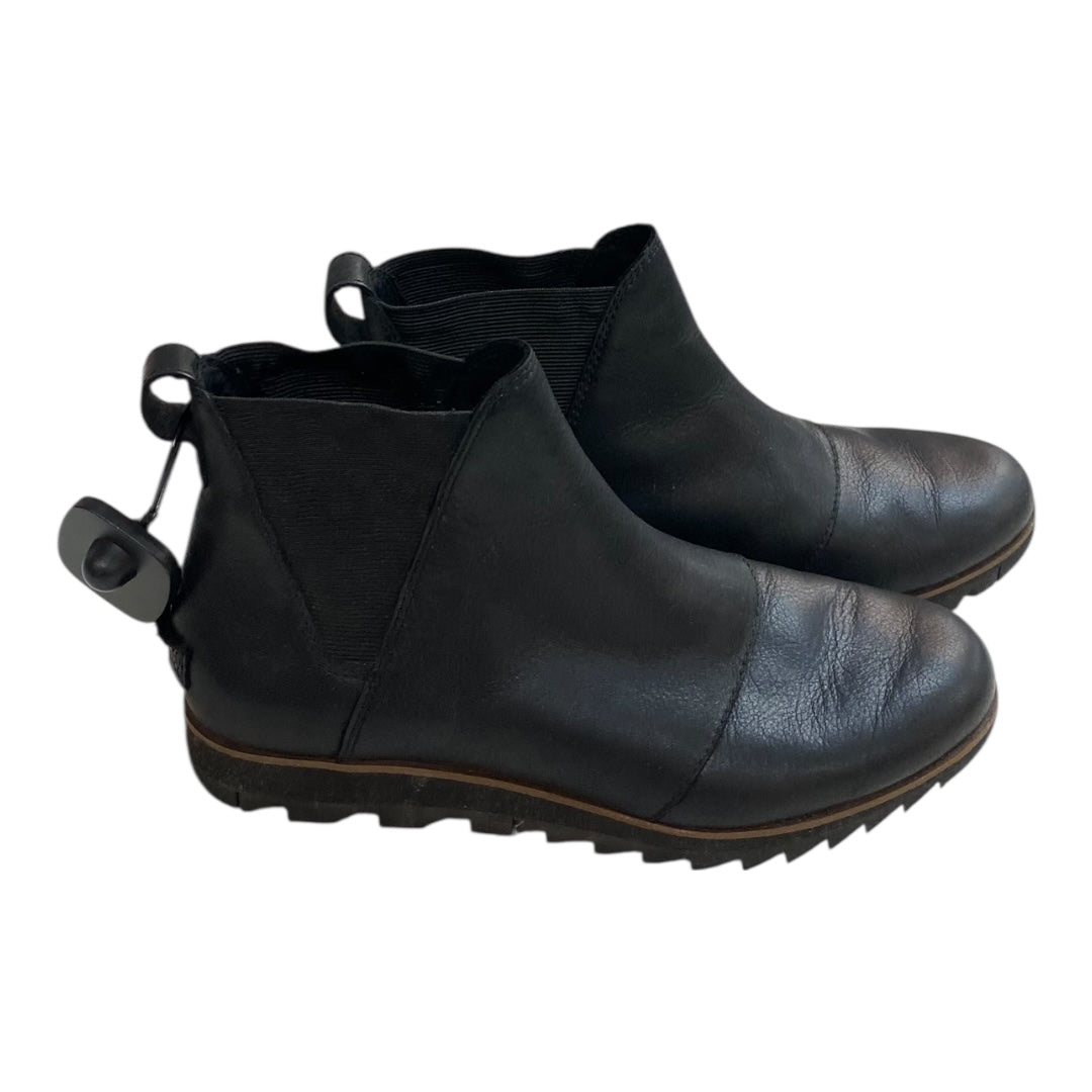 Boots Designer By Sorel In Black, Size:8