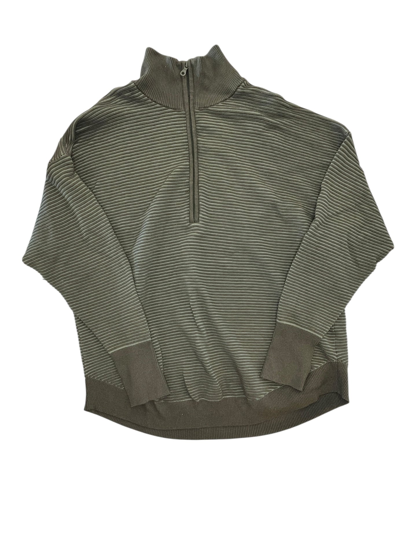 Sweatshirt Collar By Offline In Green, Size:Xl