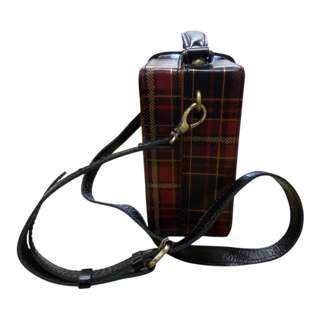 Handbag Designer By Patricia Nash In Plaid Pattern, Size:Medium