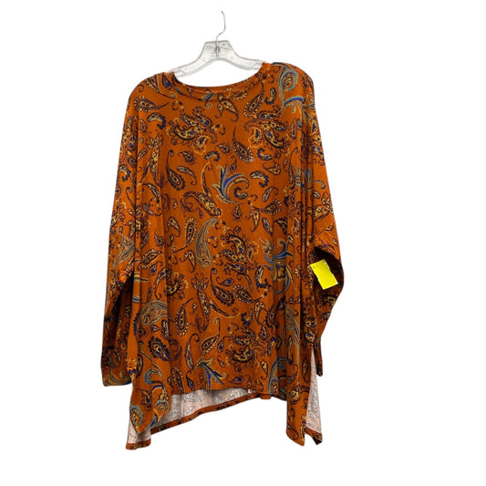 Top Ls By Maurices In Brown, Size:2X