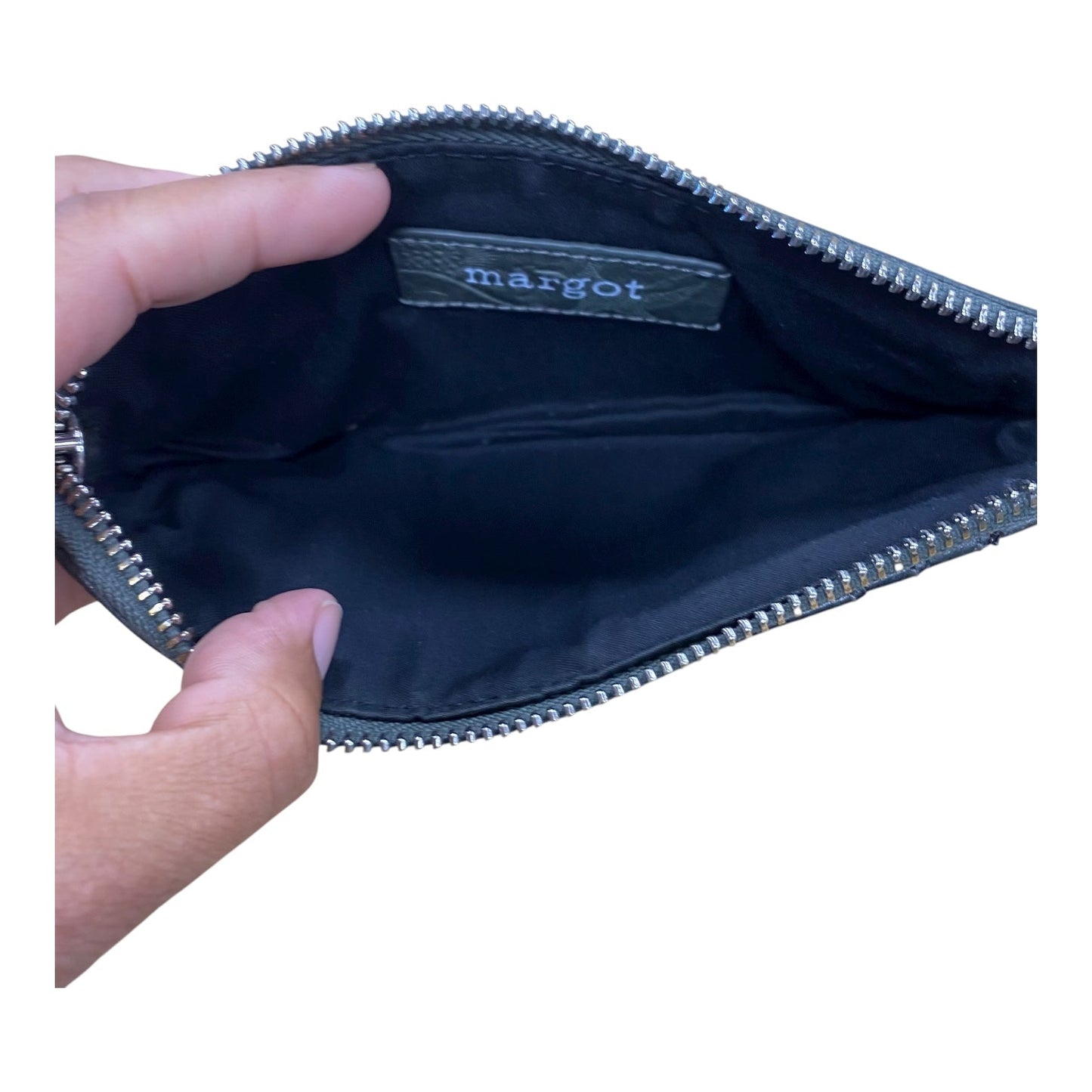 Wristlet By Margot In Green, Size:Medium