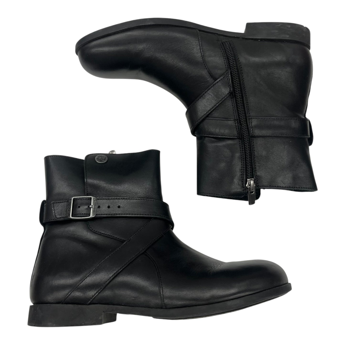 Boots Leather By Birkenstock In Black, Size:7.5