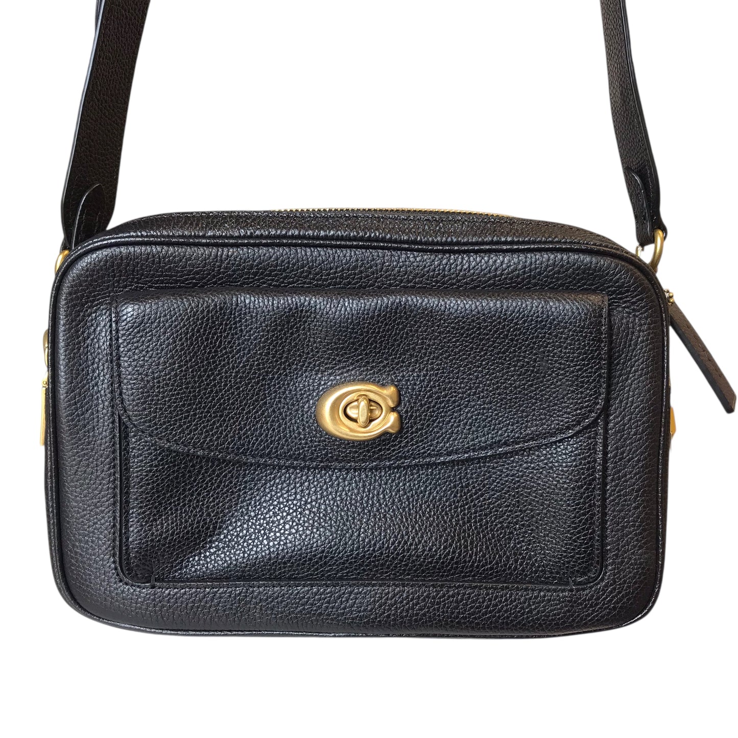 Crossbody Designer By Coach In Black, Size:Medium