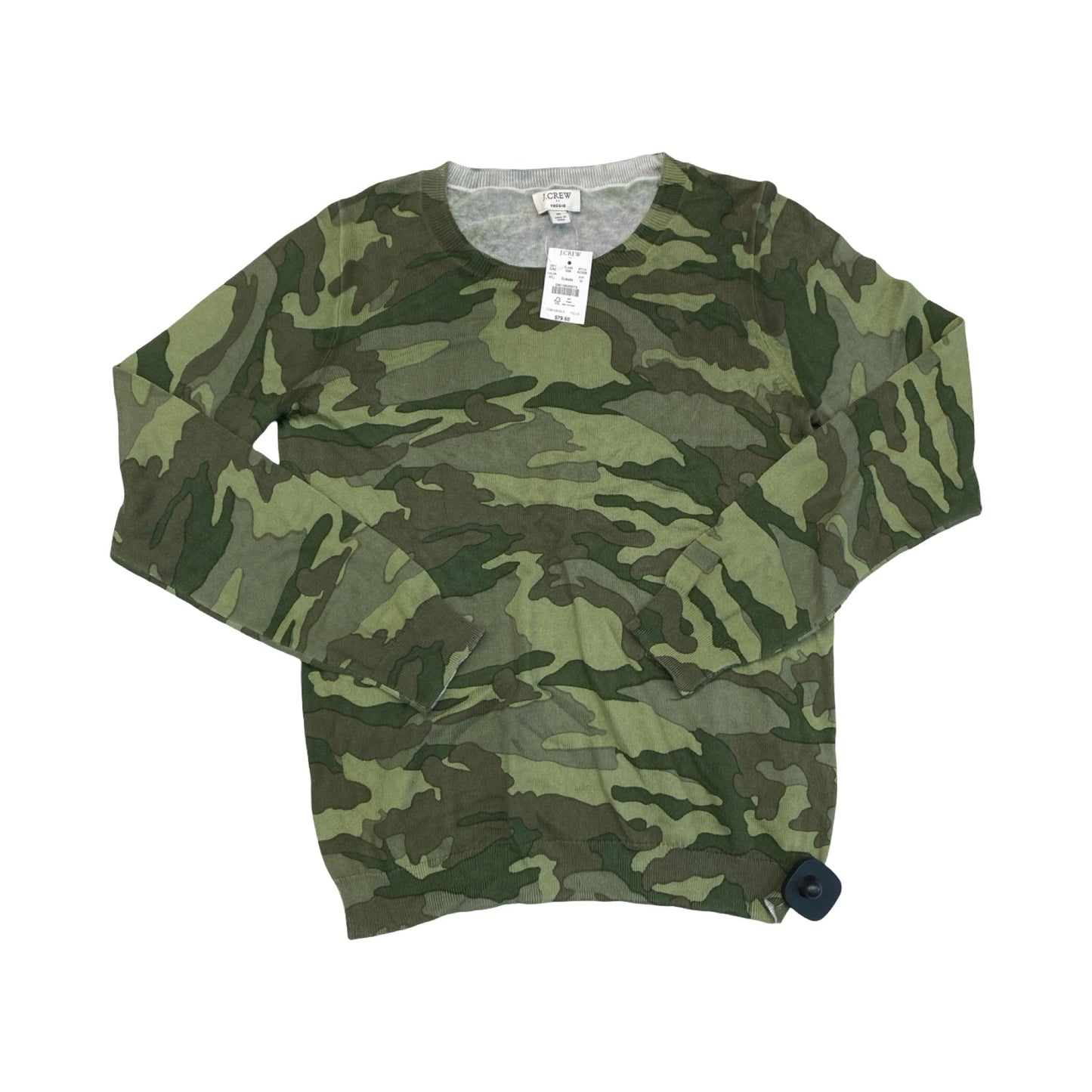 Sweater By J. Crew In Camouflage Print, Size:M