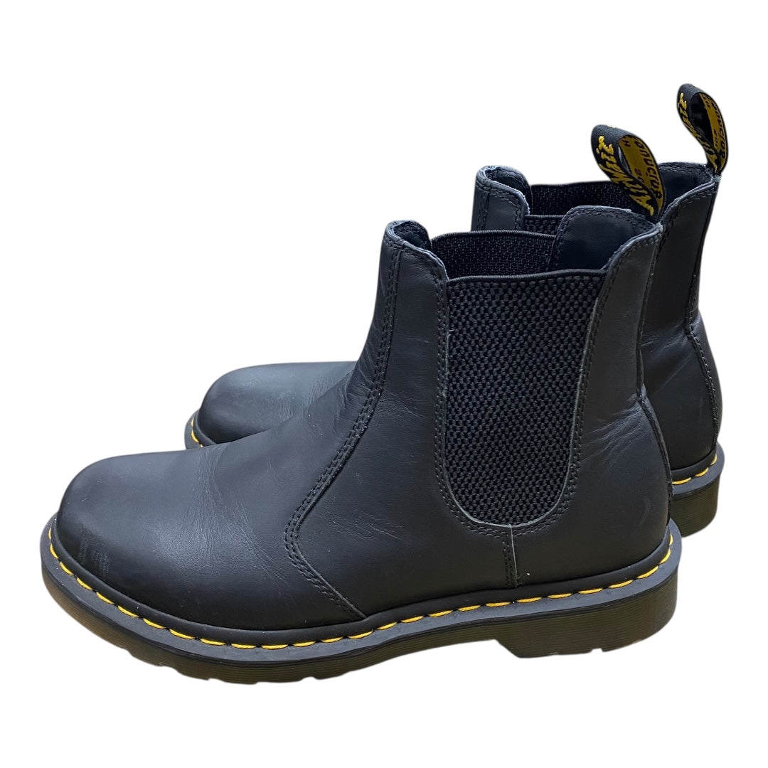 Boots Ankle Flats By Dr Martens In Black, Size:10