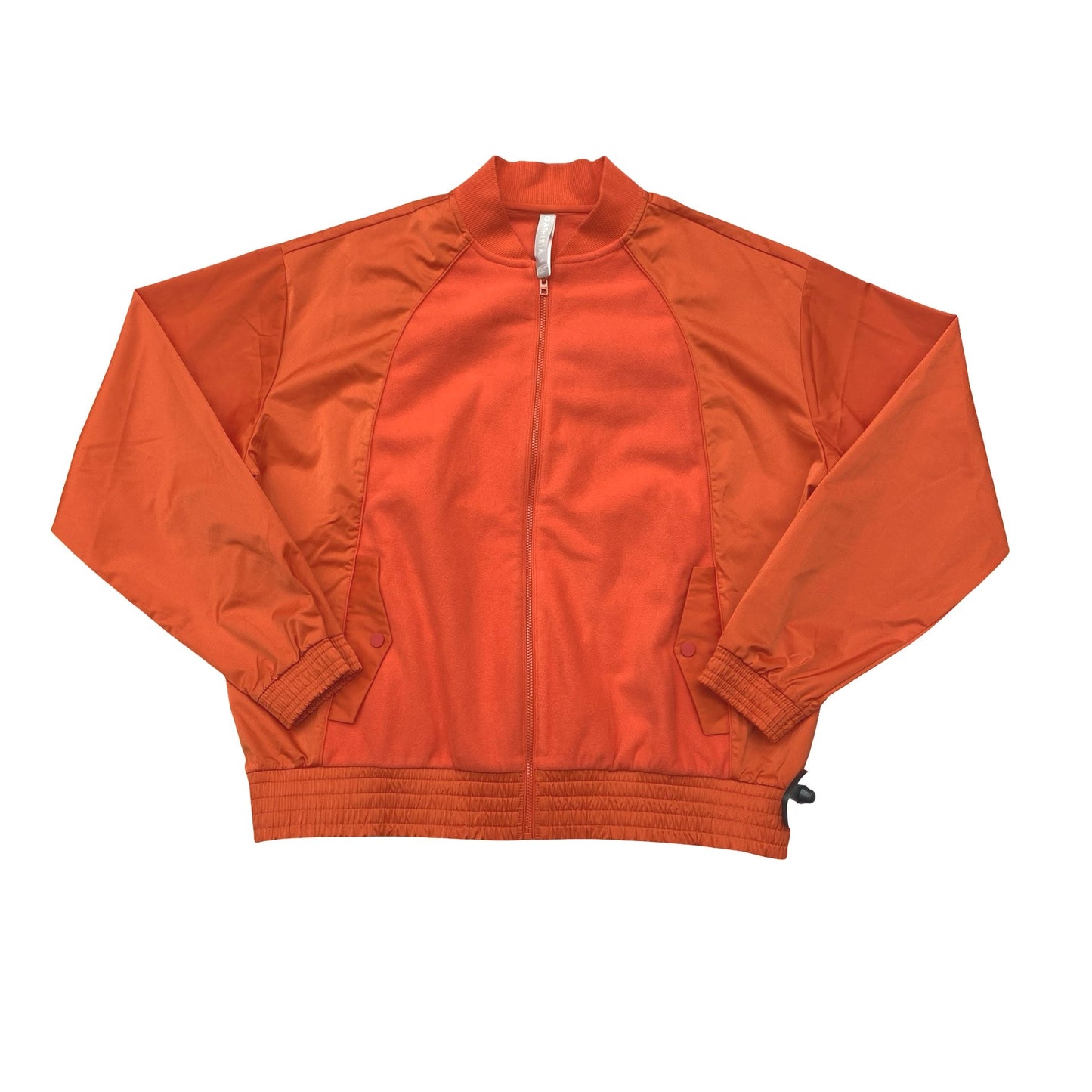 Athletic Jacket By Athleta In Orange, Size:M