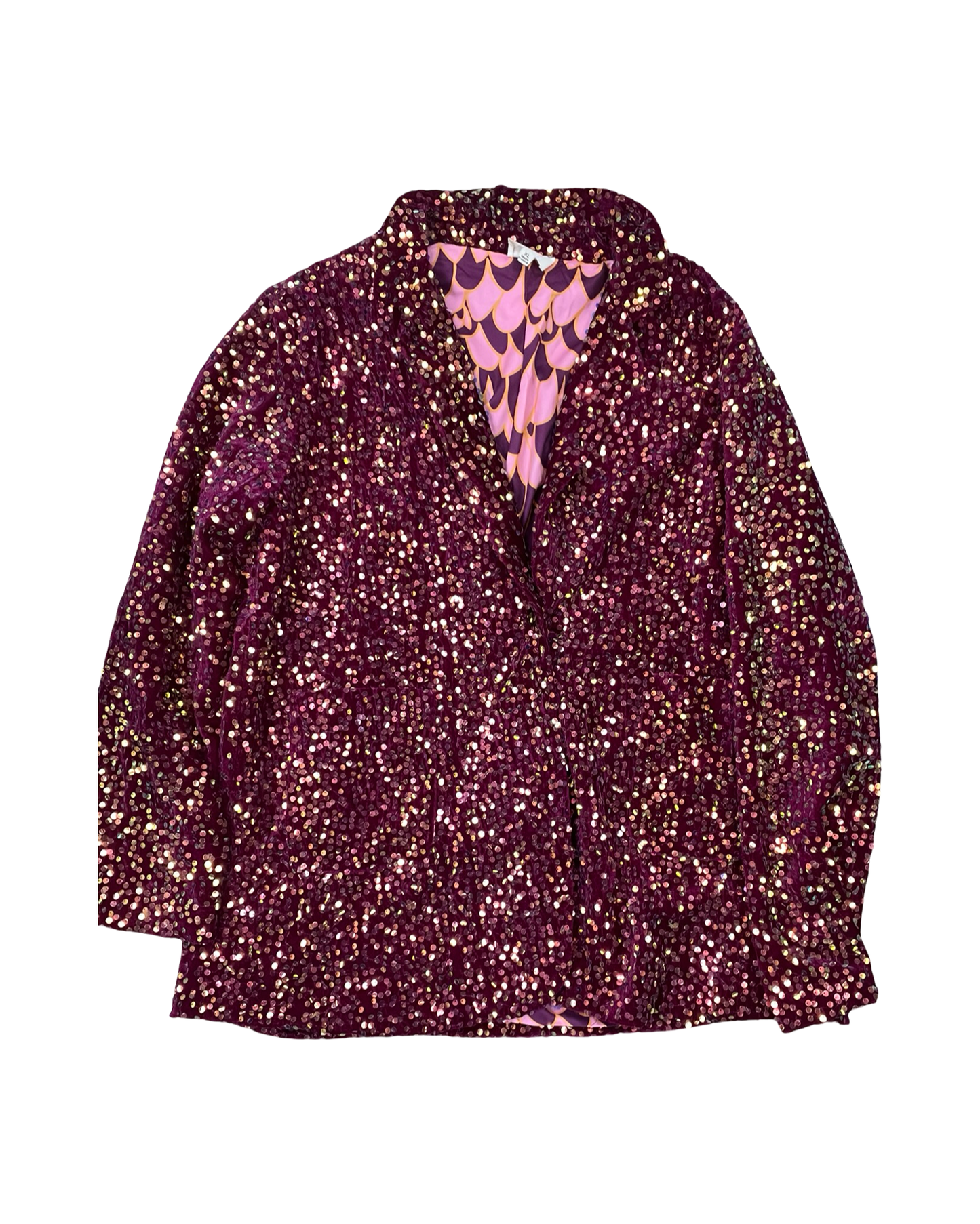 Blazer By Bibi In Pink, Size:Xl