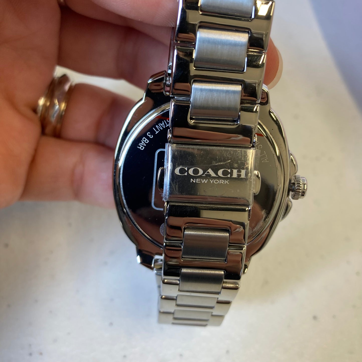 Watch Designer By Coach In Silver