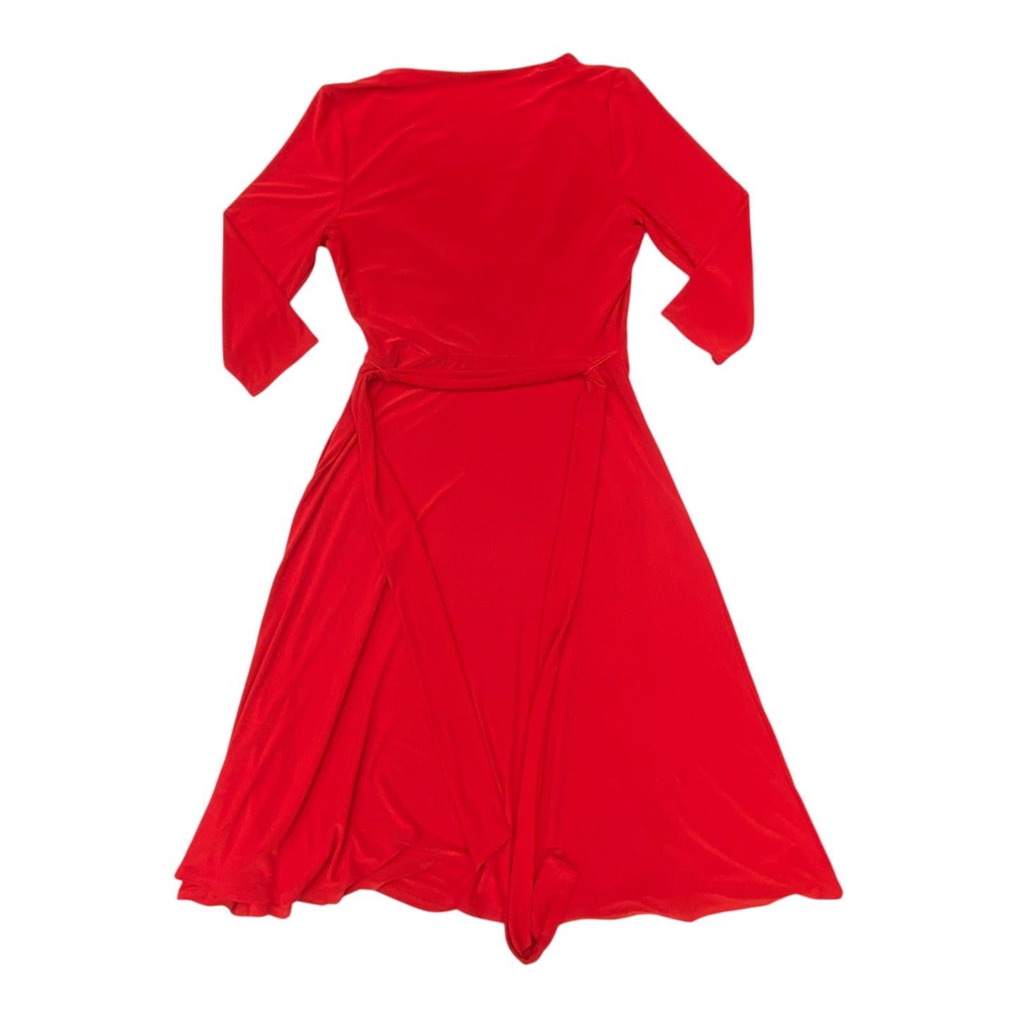 Dress Party Long By Lauren By Ralph Lauren In Red, Size:8