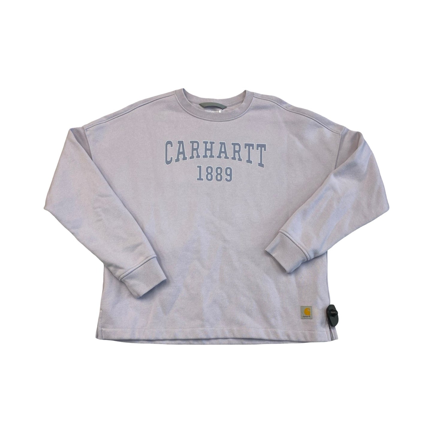 Sweatshirt Crewneck By Carhartt In Purple, Size:M