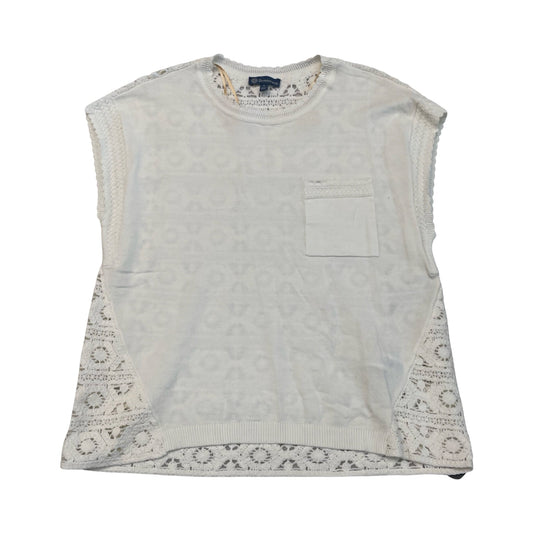 Top Ss By Democracy In White, Size:L