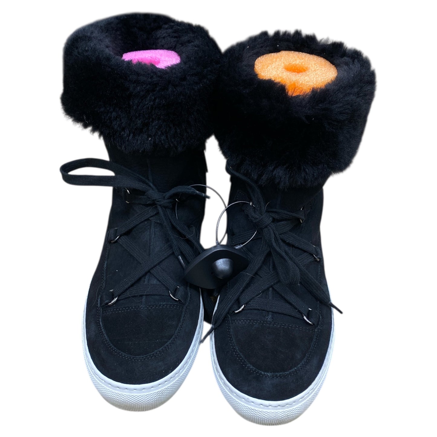Boots Ankle Flats By Aquatalia In Black, Size:8