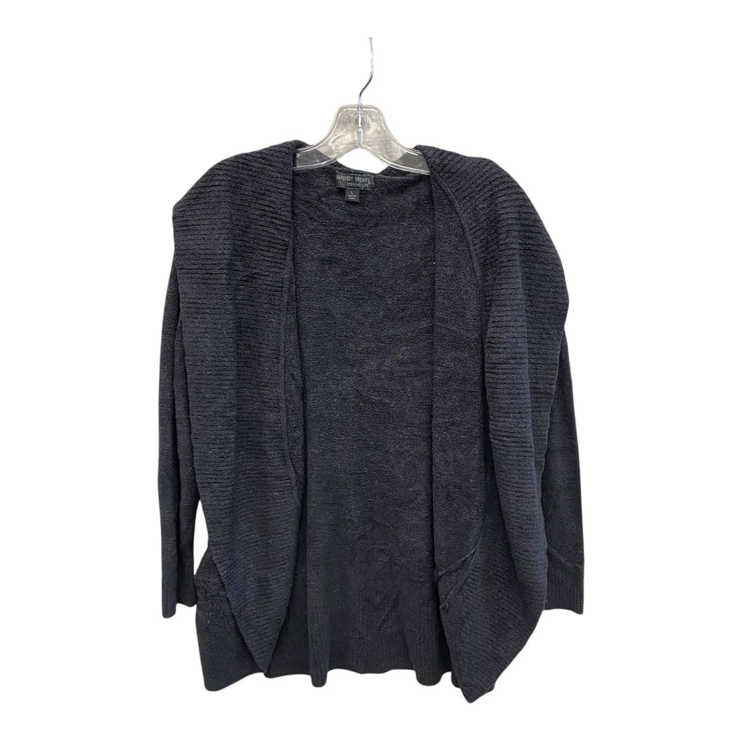 Sweater Cardigan By Barefoot Dreams In Black, Size:L